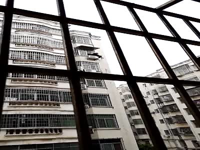 Suicidal Woman Jumps and Lands on Car.