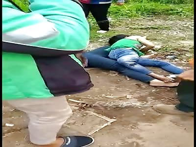 Victim of terrÃ­ble accident