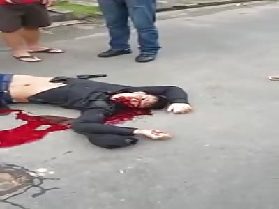 thief agonizing to death