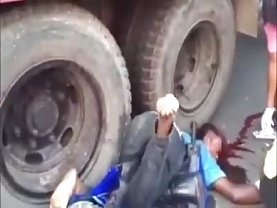 Victim of terrible accident 