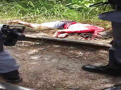 2 man killed in line train 