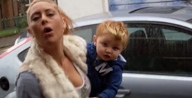 Woman Road Rager Spits in Mans Face and Then......