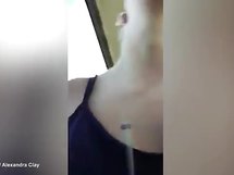 After Fight on Bus Woman is Forced to Suck Racists Cock