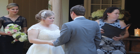 DURINNG the Wedding?!  yes..