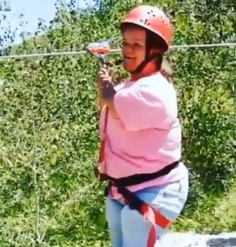 Midget on a Zipline .. Massive Head Trauma 