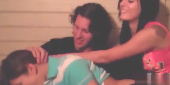 She just cant believe her drunk friend