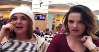 Craziness at the Mall