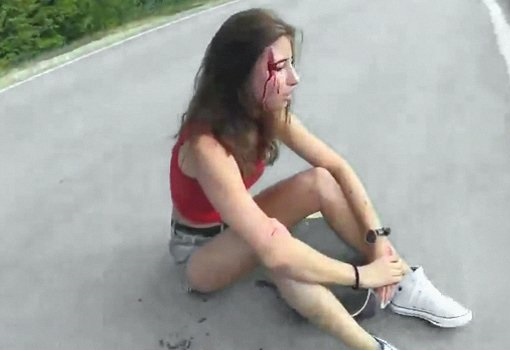 Pretty Girl Has Had Better Days.