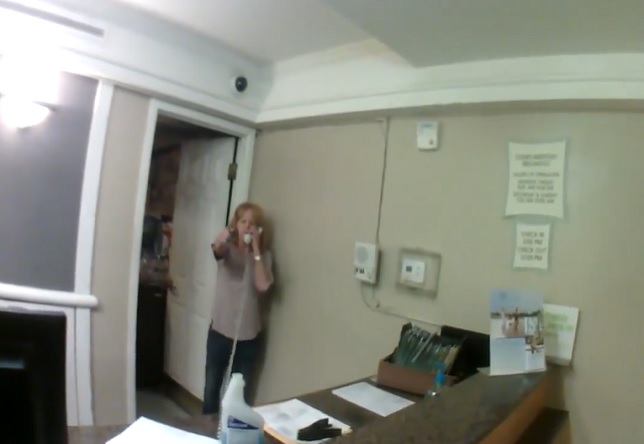 Cop Shoots a Woman after She Dares Him To.