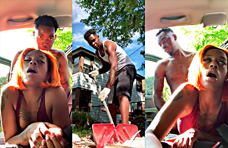 Slut Seduces Garbage Worker To Fuck Him In Car 