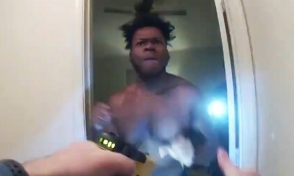 Maryland Police Shoot a Wild Perp Who Punches A Cop, Then