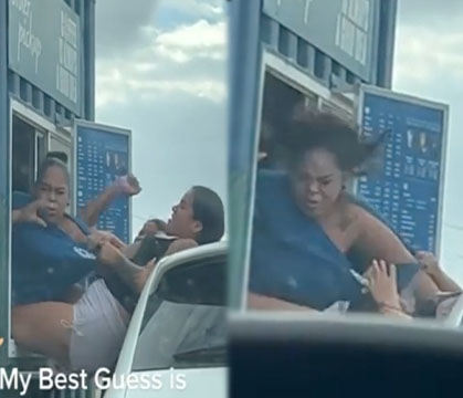 Customer Beats Drive-Thru Employee For Getting Her Order
