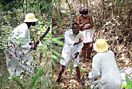 They caught her with the doctor and a dangerous argument breaks out