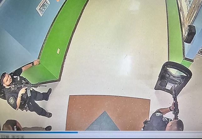 New Surveillance Video Shows Uvalde Police Entering School