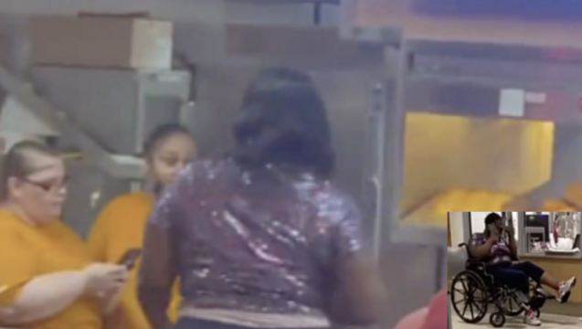 Popeye's Employees Put Woman in The Hospital after
