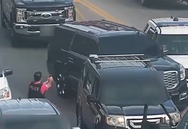 Guy Plays Grand Theft Auto IRL with Cops, Ends up Getting Shot.