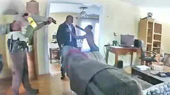 Grandson Threatening his Own Grandpa Shot Dead.