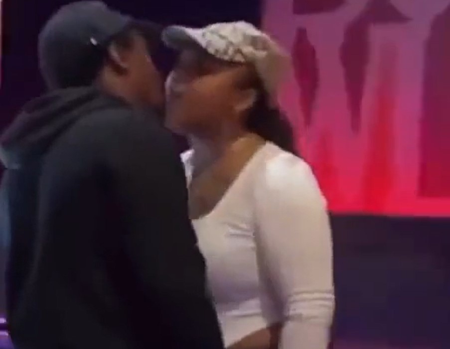 Woman KO's Man with Bowling Ball...Then Rolls Perfect Strike! Lol