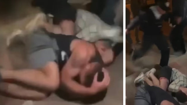 SICK: Swarm of Thugs Beat Marines at Beach in Cali