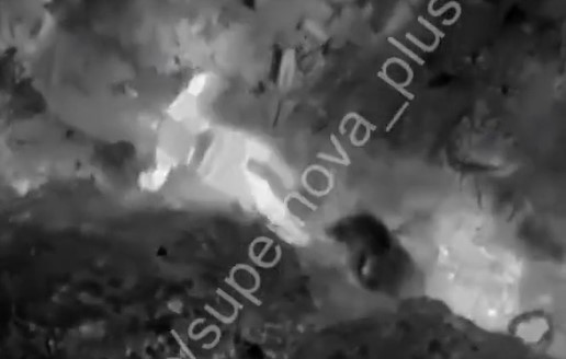 Fearless Solider Jumps on Grenade (Blows Up)