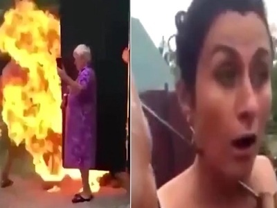 DAMN: A Flamethrower and an Arrow Through the Neck.. What a Fight!