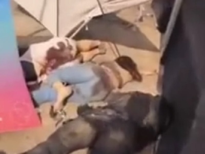 NEW UNSEEN FOOTAGE OF NOVA FESTIVAL ON OCTOBER 7TH,  Many Dead Girls and Guys