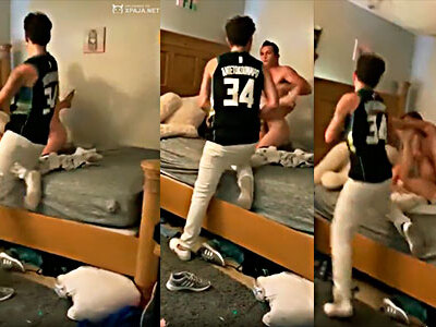 WTF, they even fight after catching his wife with his best friend