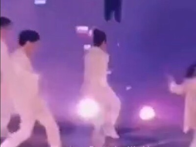 Stage Show goes Horribly Wrong for Female Dancer