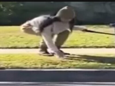 GROSS: Pornstar Mia Khalifa Does the Unthinkable While Walking Dog.