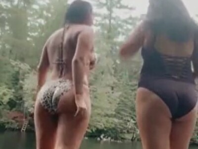 Watch the One on the Left....and they just Laugh at Her..