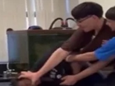 Justified? Male KO's Female Student in Class.