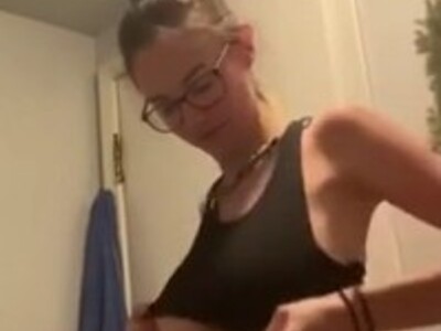 Oops, she found the spy cam