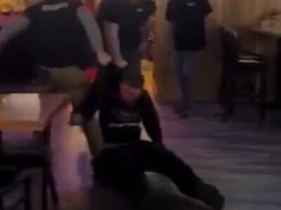 DAMN: These Bouncers ain't Playin.. Dude Die?