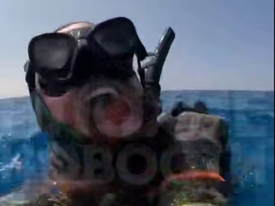 Rare Video of a Diver being Strangled by an Octopus