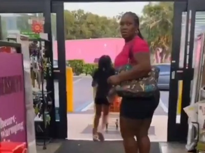 Mom teaches Daughter how to Steal then pulls Gun