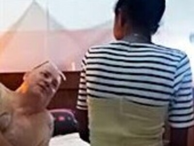 She is left without strength after that giant devours her.