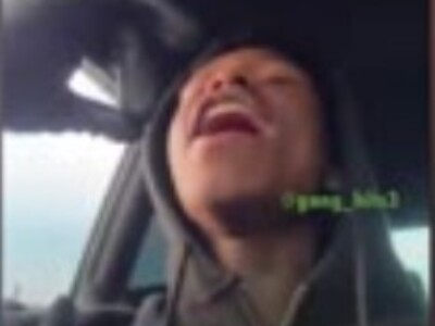 Moronic Rapper Steals Car Live on IG.. Then...