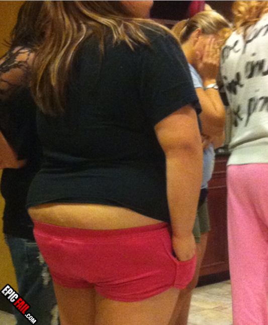 Horrible Fat Girl Fail and Humilation