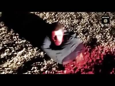 New Brutal Video Shows a Group of Men Beheaded by ISIS 