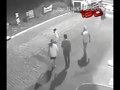 The Absolutely Horrifying Moment a Little Girl Darts into Road .. Doesn't End Well :-(