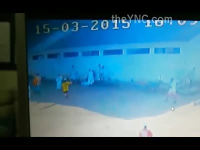 Inmate Murdered in the Yard with Multiple Stab Wounds ... They come Back and Stab Him More To Make Sure