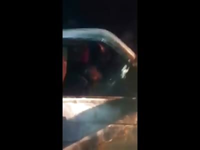 Grisly Scene of Family who Burned to Death inside of their Pickup Truck 