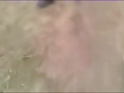 Boy Shot in the Head Taking his Final Gasps in Gruesome Aftermath with Death All Around 