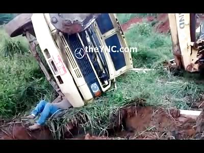 Man Crushed to Death by His Own Jeep after Being Ejected 