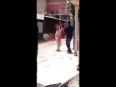 Man Killed in a Full Blown Machete Fight