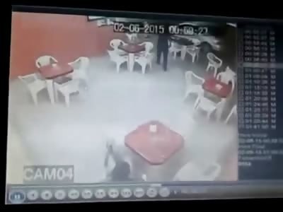 Thug Makes Gesture While Being Swarmed by Police and is Shot Dead