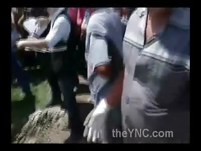 Girl Found Dead in Rigor Being Examined (Executed by Headshot)