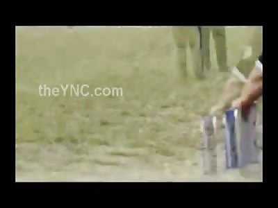 Watch the Horrifying Moment a Man is Thrown From Bucking Horse and Brutally Trampled to Death