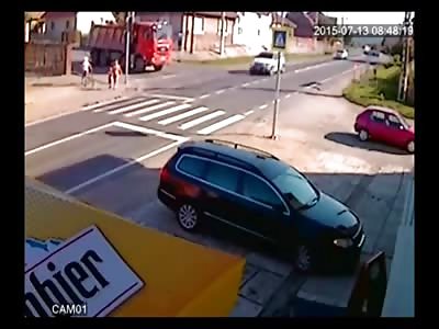 Tragic Death Video shows Mother and Daughter Crushed to Death by Industrial Truck