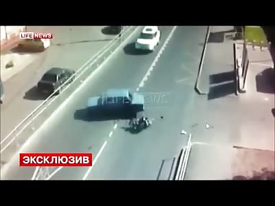 Girl Riding a Motorcycle Killed in Collision with a Car